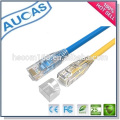 Cat5e utp rj45 kupfer stranded falt patch cord / systimax amp pass fluke flach patch kabel / china fabrik ethernet netzwerk kabel